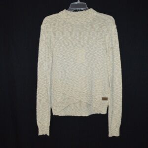 Element Eden Oat Beige Pullover Sweater Size Small